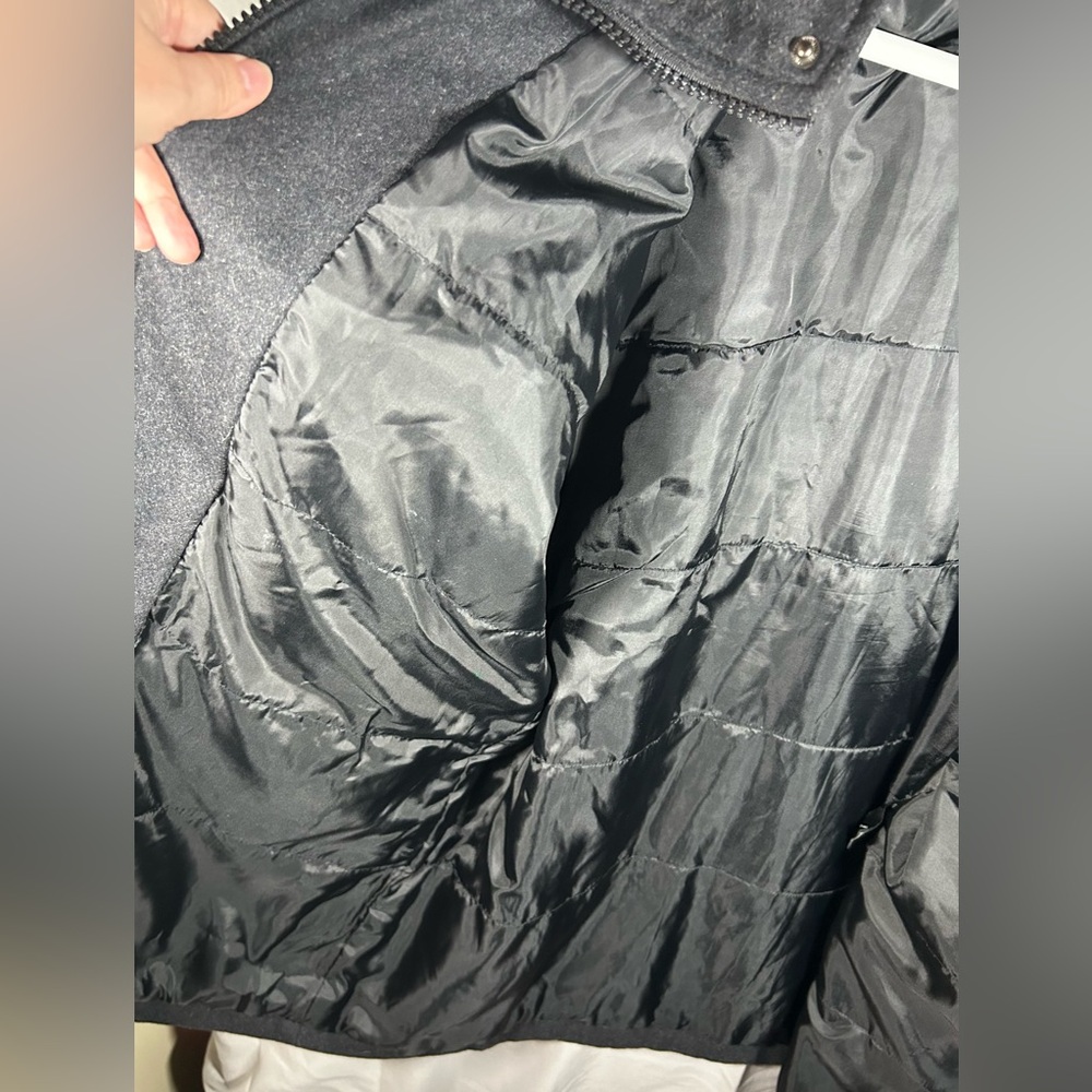 COOGI Dark Gray Military Field Coat- Wool Blend Size 2X - Picture 7 of 14